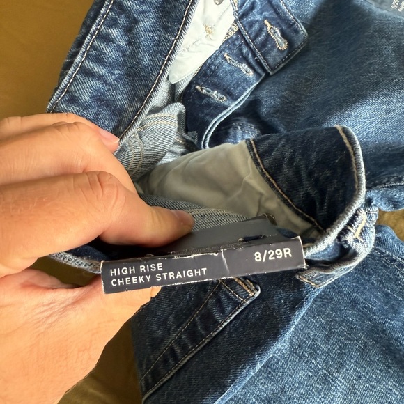 GAP High Rise cheeky Straight Jeans - Picture 3 of 4